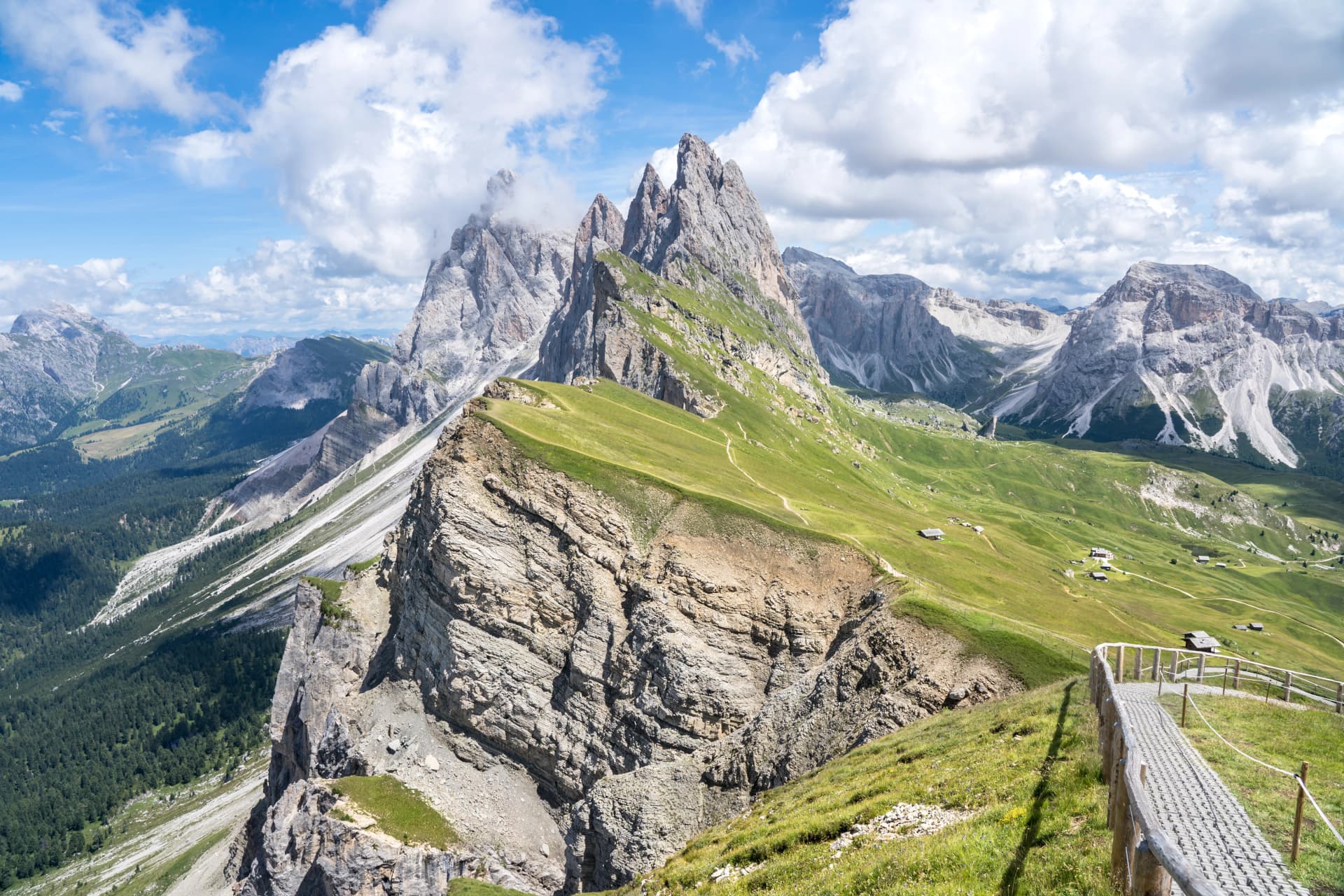 Seceda, Dolomites Alps, South Tyrol (Alto Adige), Italy
