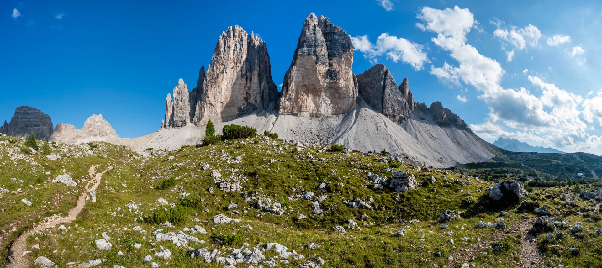 Tre Cime di Lavaredo – a mountain range in the Alps	