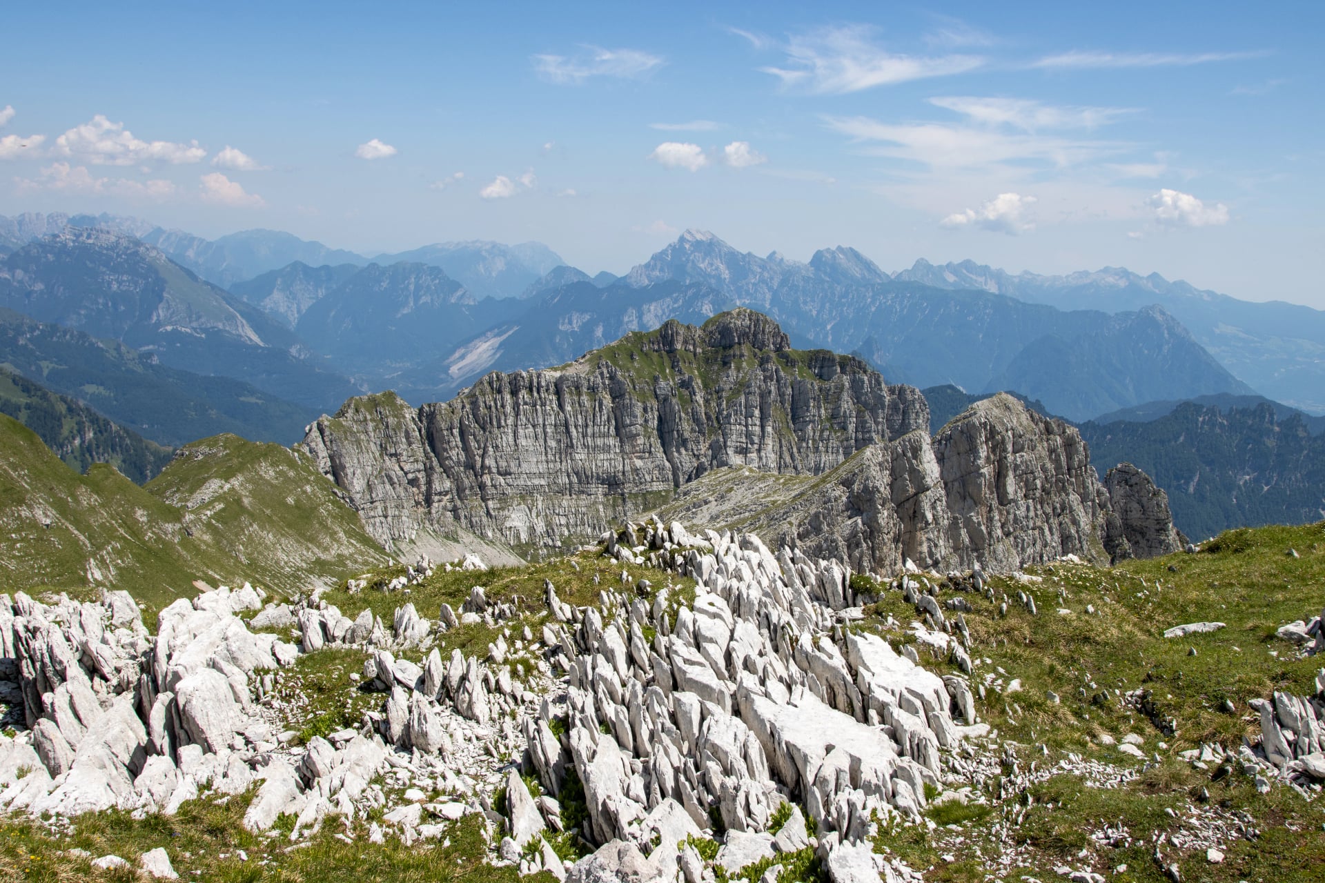 mountain landscape in the alps