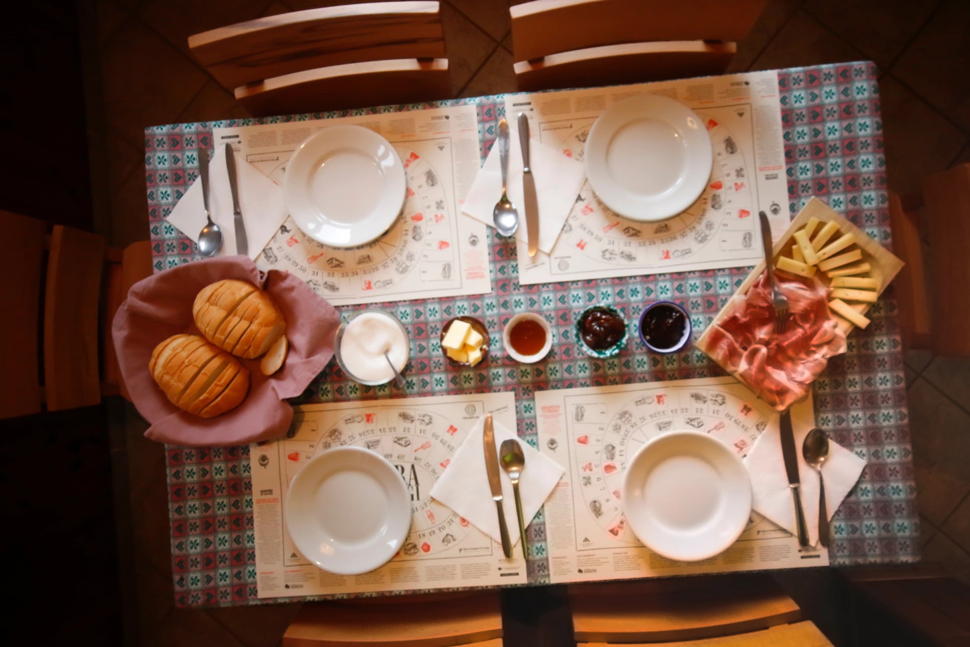 Colazione in montagna