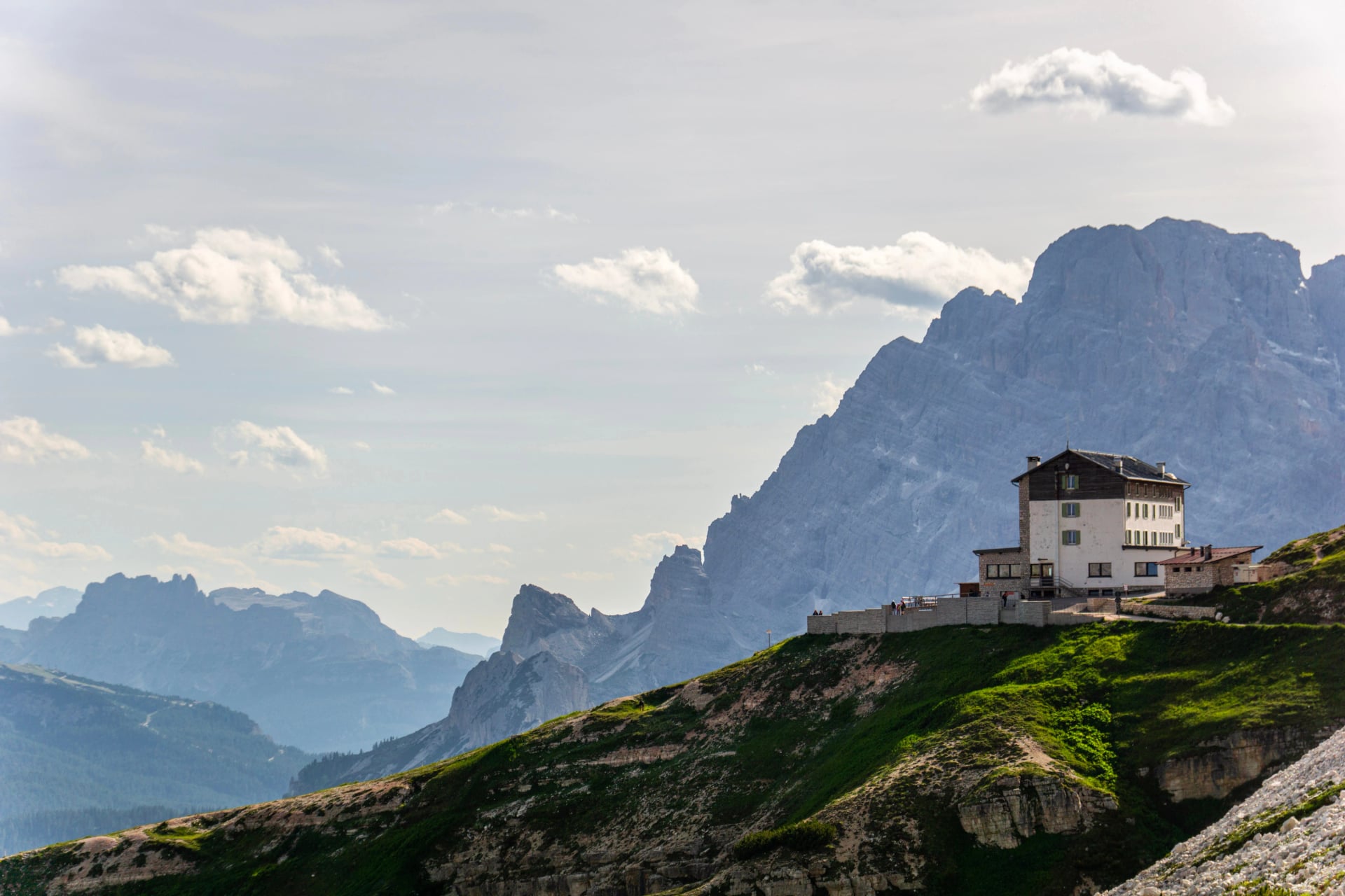 Rifugio Auronzo dans les Dolomites