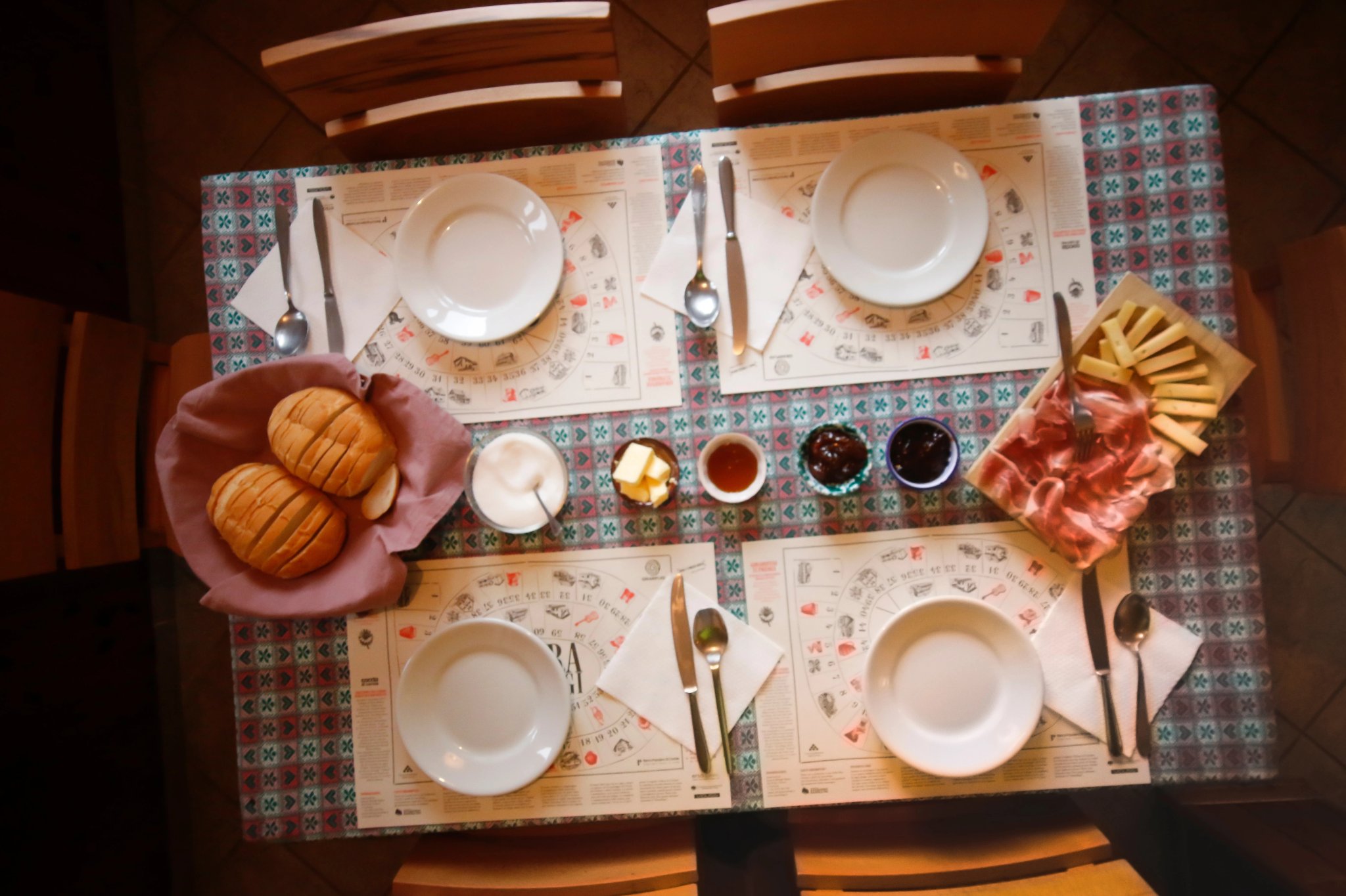 Colazione in montagna