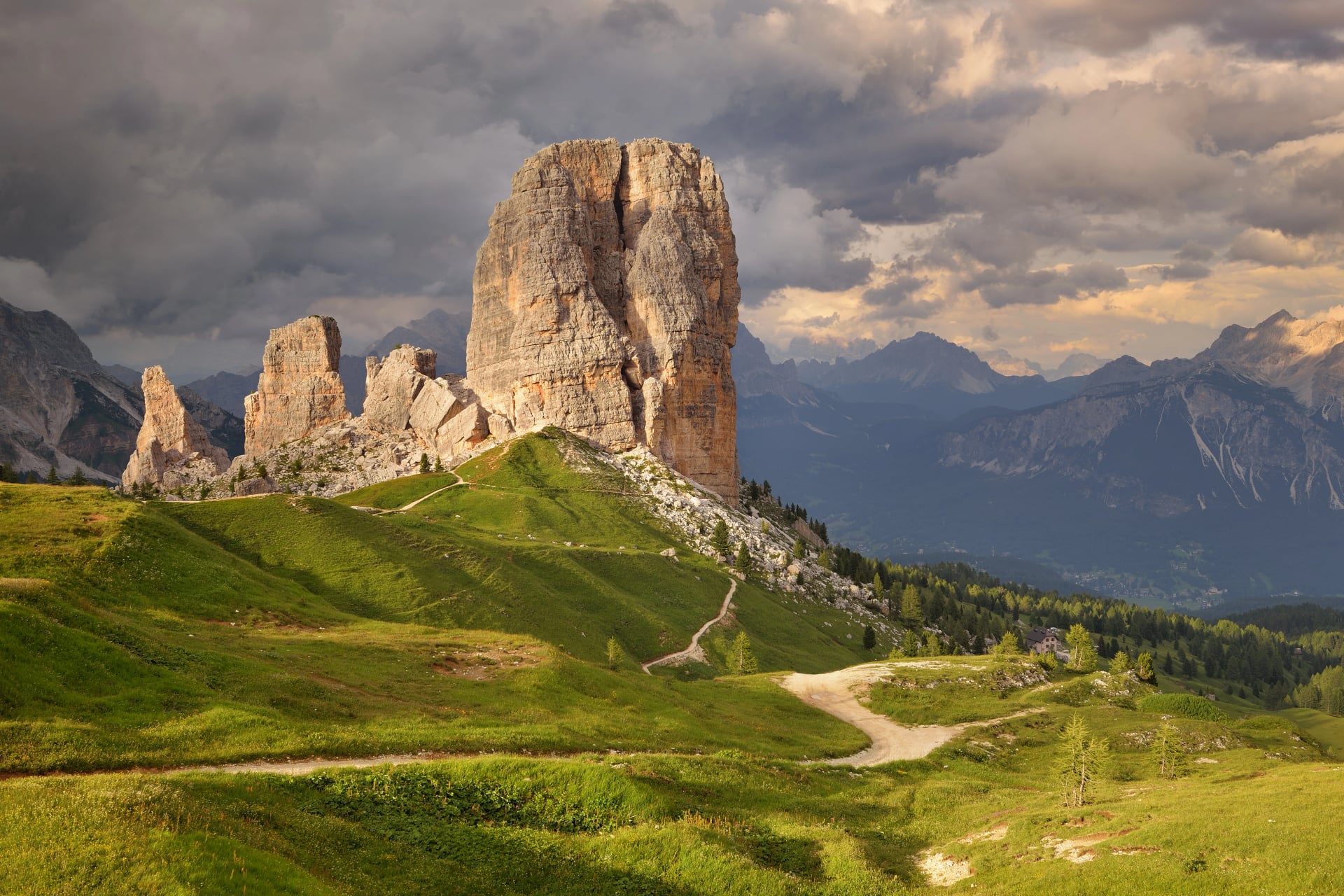 Cinque Torri, Dolomites, Italy, July 2017