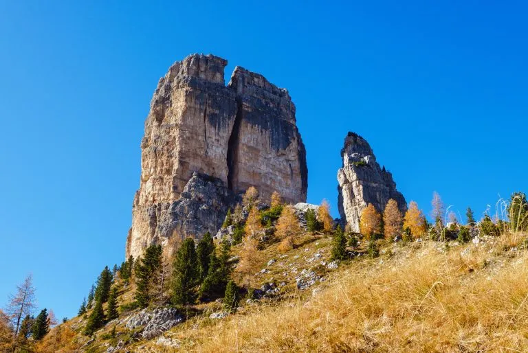 Cinque Torri de cerca