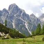 Dolomites above Forno di Zoldo