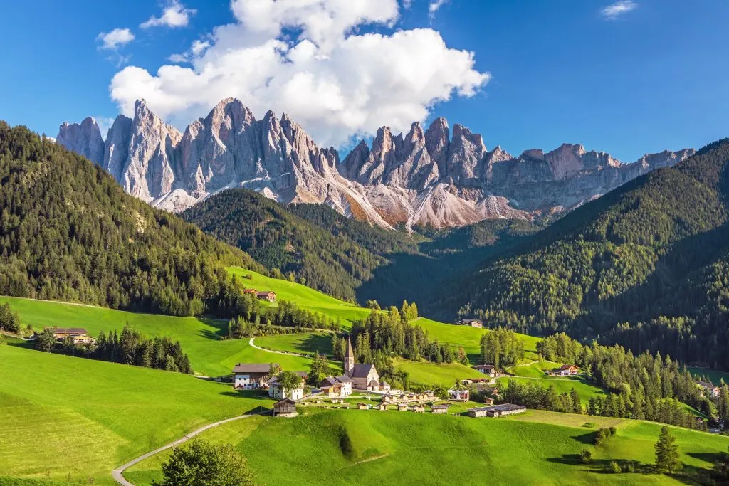 Dolomites mountains