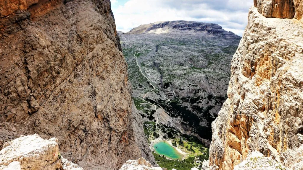 Find hidden lakes like Forcella di Lago