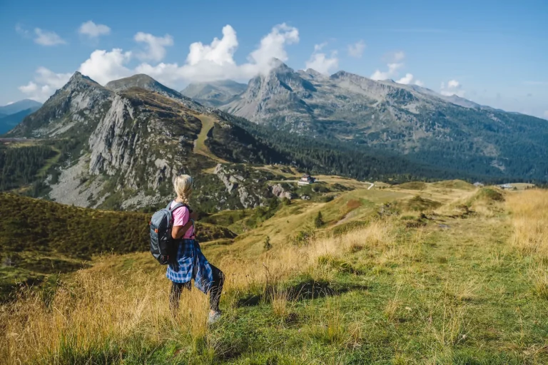 G Hiker near Passo Rolle