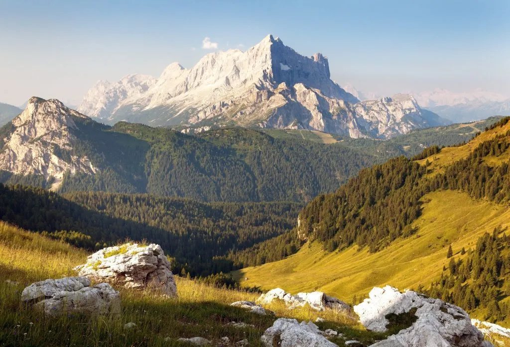 Marvel at the peak of Monte Civetta