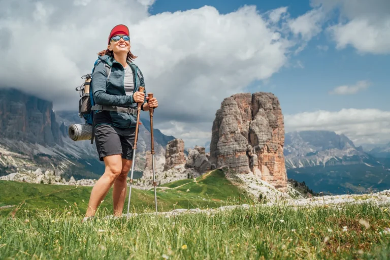 One of the most scenic spots on Alta Via 1 Cinque Torri