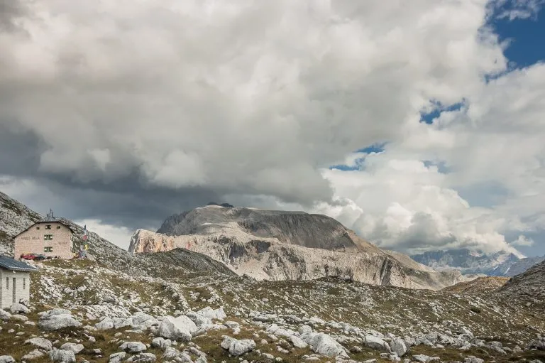 Rifugio Biella view