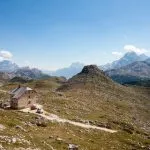 Rifugio Biella with surroundings