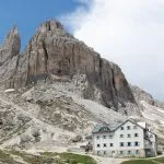 authentic mountain huts of the dolomites