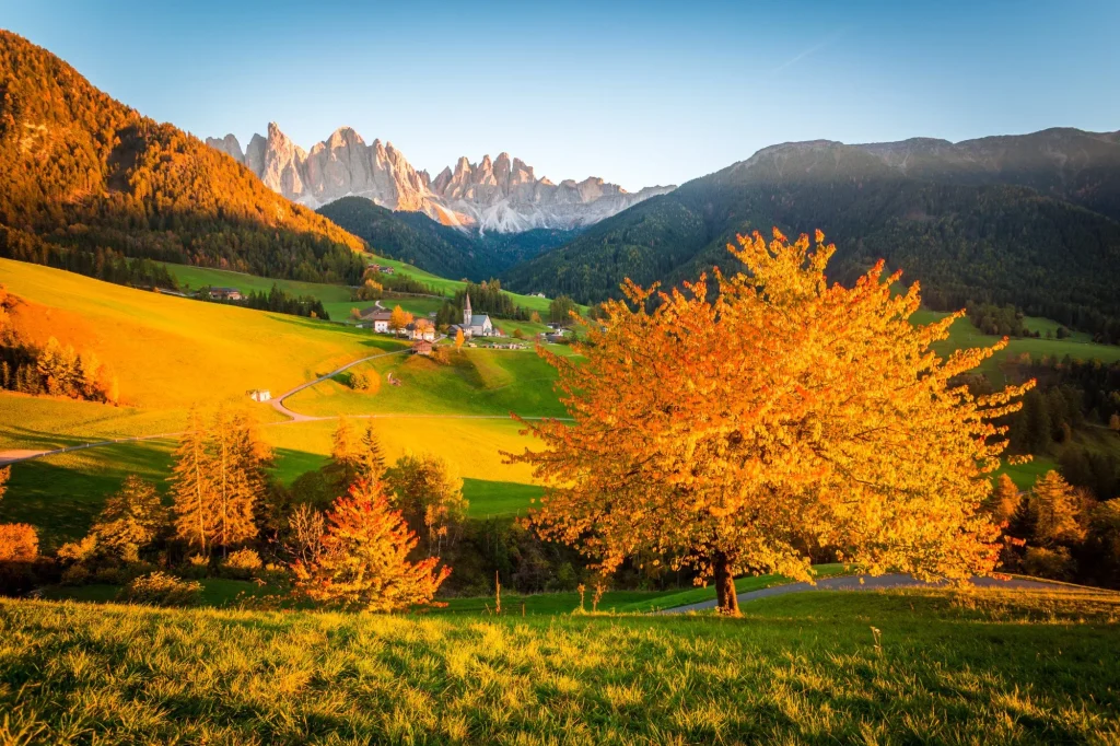 Dolomitternes efterår