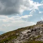 rifugio bolzano on the schler massif