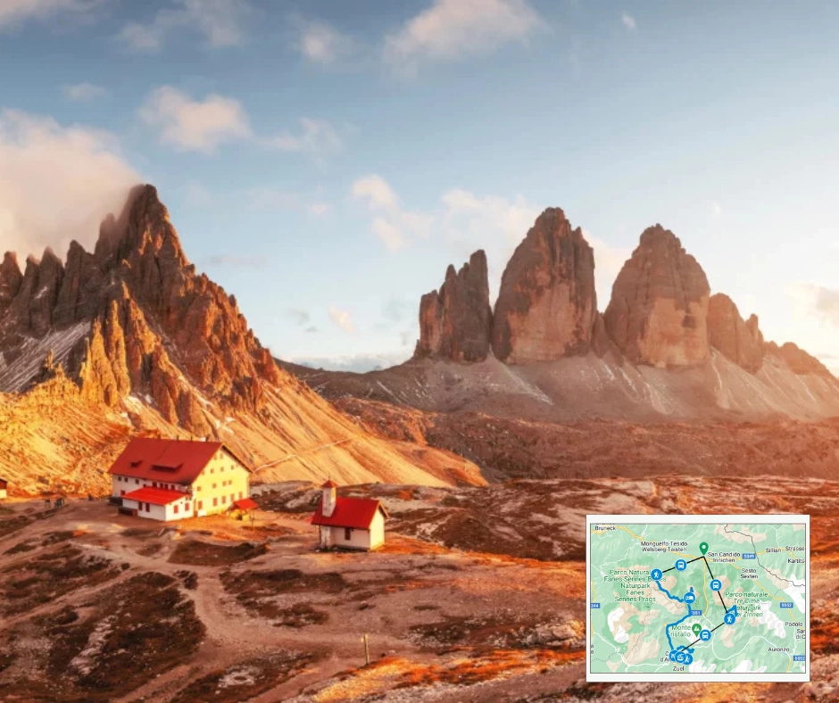 tre cime de laverado vandretur