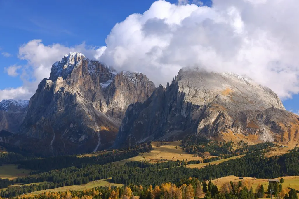 You will hike around the Langkofel group